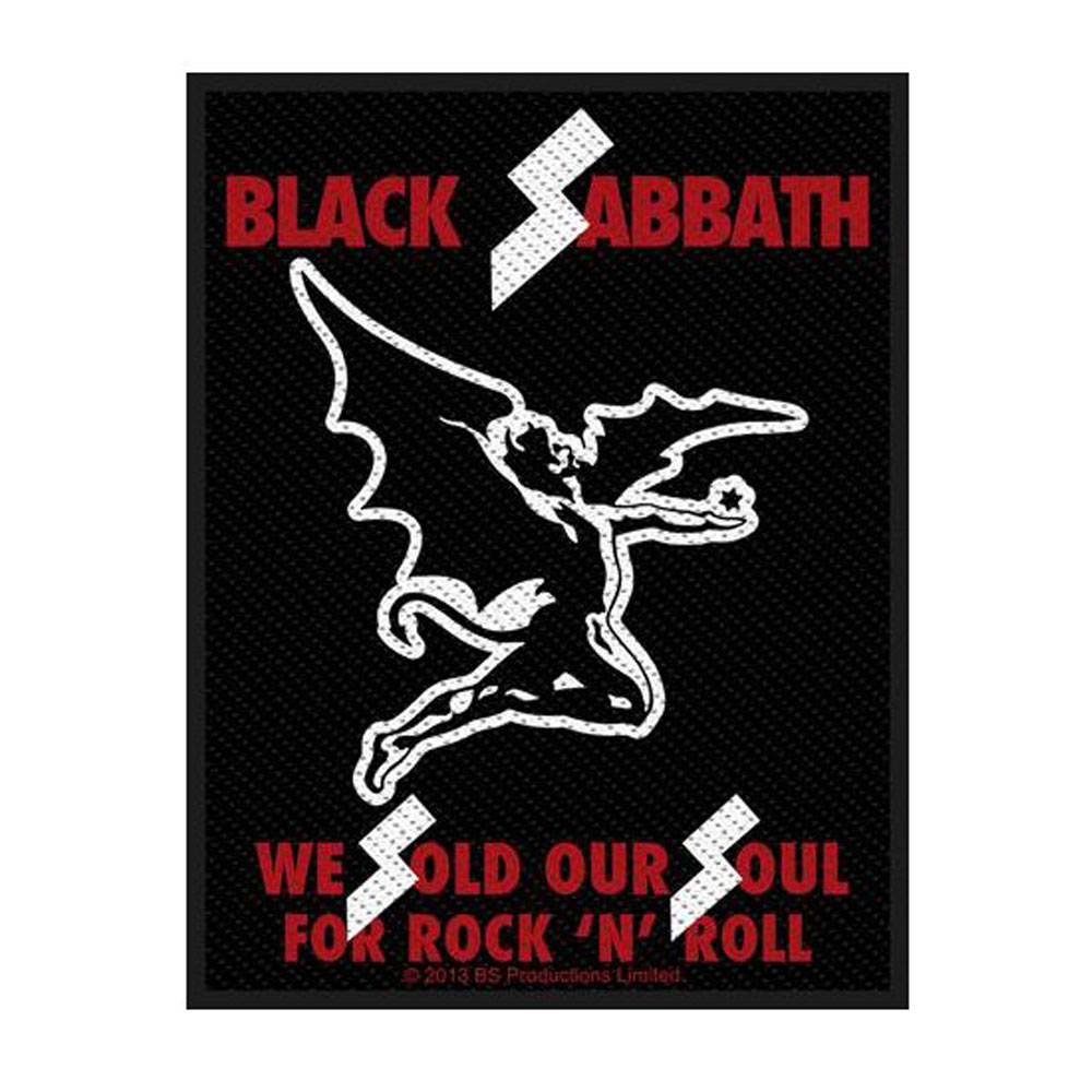 Black Sabbath - Sold Our Souls Patch - Schwarz